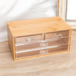 Acrylic And Wooden Organizer